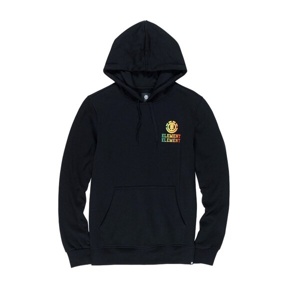 Element Hoodie Rasta Black New